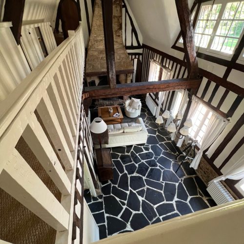vue haut salon